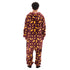 Snuggs Blanket Onesie Dark Red Bolt